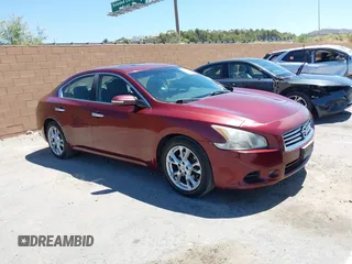 2013 Nissan Maxima S with VIN 1N4AA5AP5DC836150, listed as a IAAI auction lot 42709973 with 215,147 mi miles and . Bid and sale history available at DreamBid. Image 1.