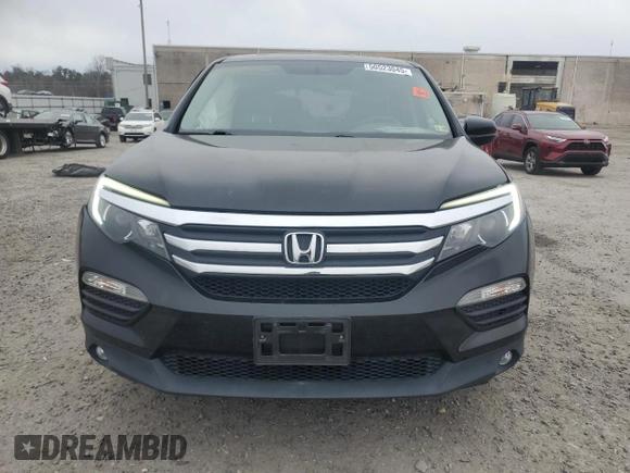 2016 Honda Pilot EX-L with VIN 5FNYF6H55GB053423, listed as a Copart auction lot 50523045 with 155,959 mi miles and Salvage Title. Bid and sale history available at carsss.com. Image 5.