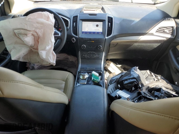 2020 Ford Edge SEL with VIN 2FMPK4J99LBA83651, listed as a Copart auction lot 50060495 with 28,273 mi miles and Salvage Title. Bid and sale history available at carsss.com. Image 8.