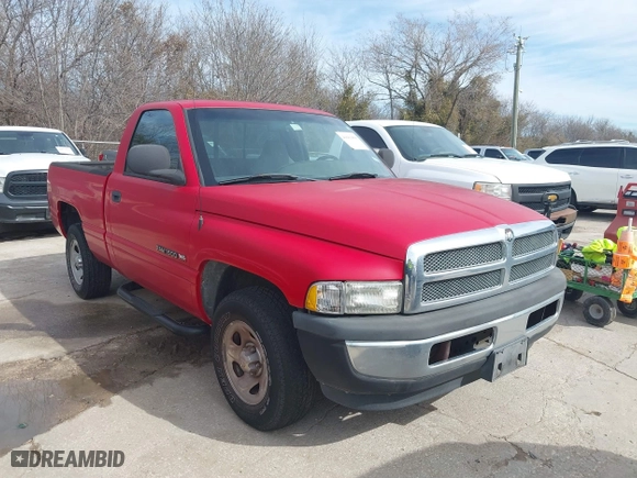 2000 Dodge Ram 1500 Work Special with VIN 1B7HC16X8YS540457, listed as a IAAI auction lot 41661868 with 221,176 mi miles. Bid and sale history available at carsss.com. Image 1.