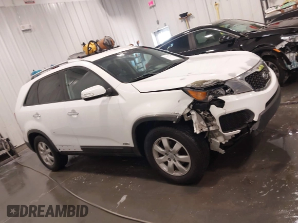 2013 Kia Sorento LX with VIN 5XYKTDA22DG310142, listed as a IAAI auction lot 41677417 with 234,661 mi miles. Bid and sale history available at carsss.com. Image 13.