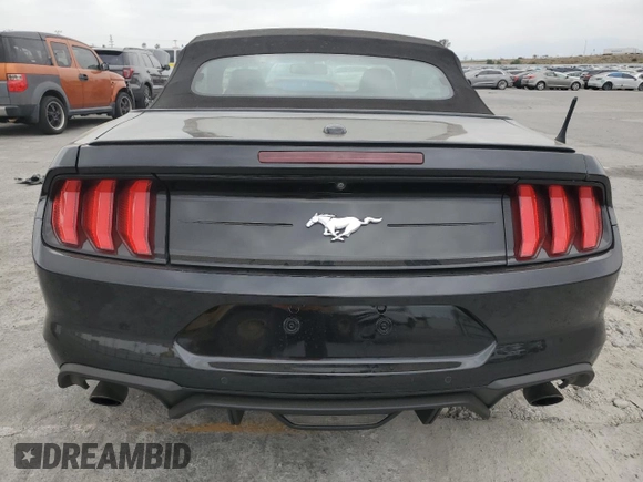 2018 Ford Mustang EcoBoost Premium with VIN 1FATP8UH8J5133400, listed as a Copart auction lot 54012545 with 85,706 mi miles and Salvage title. Bid and sale history available at DreamBid. Image 6.