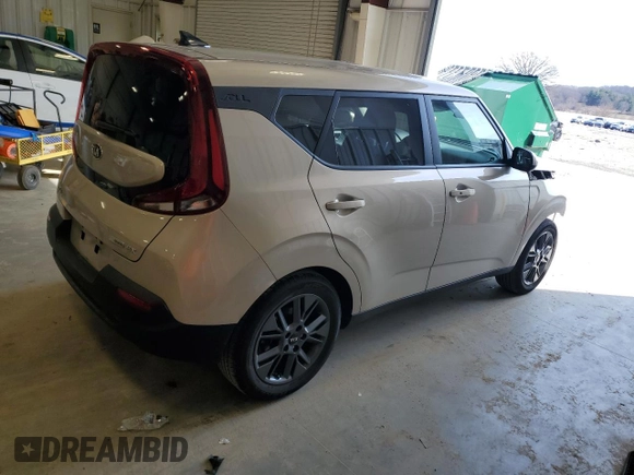 2020 Kia Soul EX with VIN KNDJ33AU4L7096564, listed as a Copart auction lot 51458425 with 16,654 mi miles and Salvage Title. Bid and sale history available at carsss.com. Image 3.