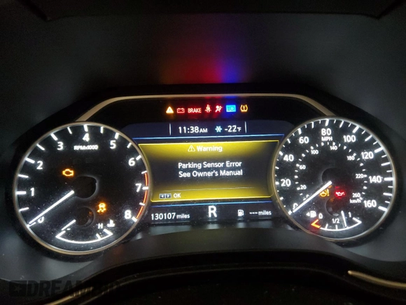 2016 Nissan Maxima SV with VIN 1N4AA6APXGC441262, listed as a Copart auction lot 57085125 with 130,107 mi miles and Salvage title. Bid and sale history available at DreamBid. Image 9.