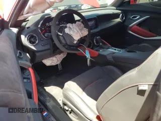 2023 Chevrolet Camaro ZL1 with VIN 1G1FK1R61P0128493, listed as a Copart auction lot 67058044 with 6,194 mi miles and Salvage title. Bid and sale history available at DreamBid. Image 8.