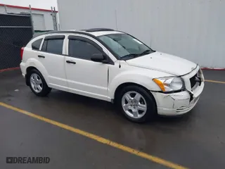 2008 Dodge Caliber SE with VIN 1B3HB28B18D782460, listed as a IAAI auction lot 41559904 with 167,195 mi miles. Bid and sale history available at carsss.com. Image 1.