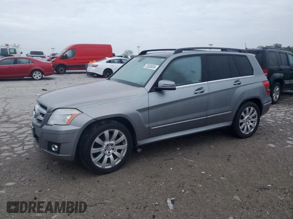 2011 Mercedes-Benz GLK 350 with VIN WDCGG8HBXBF534597, listed as a Copart auction lot 72635834 with 122,885 mi miles and Salvage Title. Bid and sale history available at DreamBid. Image 1.