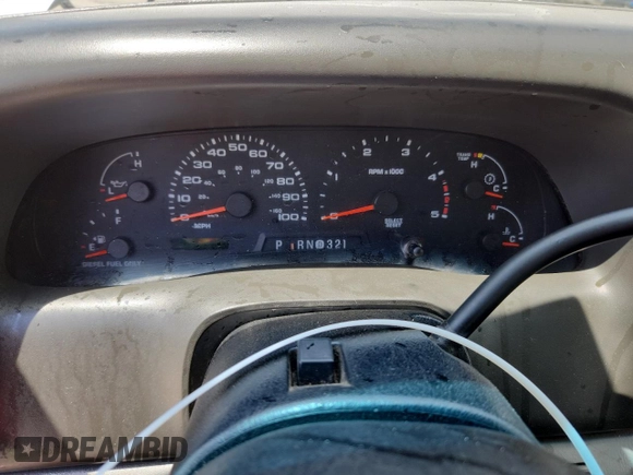 2004 Ford F-250 XL with VIN 1FTNX20P94EB23573, listed as a Copart auction lot 62723675 with Not provided miles and Salvage title. Bid and sale history available at DreamBid. Image 9.
