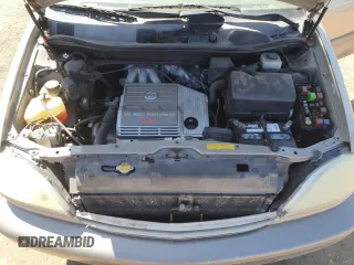 2003 Lexus RX 300 with VIN JTJHF10U730297070, listed as a Copart auction lot 52138185 with 200,510 mi miles and Salvage Title. Bid and sale history available at carsss.com. Image 12.