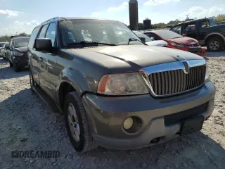 2003 Lincoln Navigator Luxury with VIN 5LMFU28R43LJ34986, listed as a Copart auction lot 77641924 with 188,803 mi miles and Salvage Title. Bid and sale history available at carsss.com. Image 4.