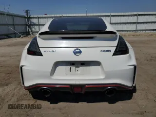 2015 Nissan 370Z Nismo z VIN JN1AZ4EH3FM441254, wystawiony jako Copart lot #52646145 z przebiegiem 74 303 mil mil oraz Szkoda całkowita • Salvage title. Historia ofert i sprzedaży dostępna na DreamBid. Obrazek 6.