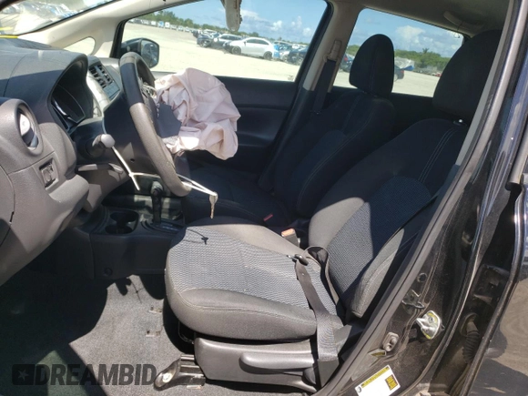 2015 Nissan Note S Plus with VIN 3N1CE2CP6FL442430, listed as a Copart auction lot 62165975 with 98,659 mi miles and Salvage title. Bid and sale history available at DreamBid. Image 7.