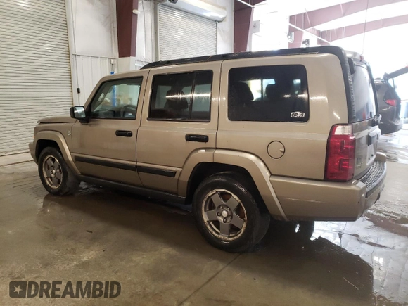 2006 Jeep Commander with VIN 1J8HG48N66C168649, listed as a Copart auction lot 75037014 with 214,261 mi miles and Clean Title. Bid and sale history available at carsss.com. Image 2.