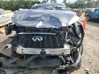 2023 Infiniti QX60 Luxe with VIN 5N1DL1FR2PC357625, listed as a Copart auction lot 61527115 with 50,177 mi miles and Salvage title. Bid and sale history available at DreamBid. Image 5.