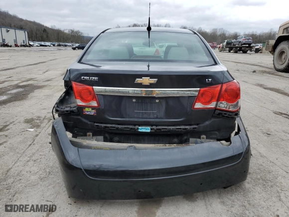 2011 Chevrolet Cruze LT w/1LT with VIN 1G1PF5S95B7256644, listed as a Copart auction lot 52882045 with 122,570 mi miles and Salvage Title. Bid and sale history available at carsss.com. Image 6.