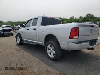 2018 Ram 1500 Express with VIN 1C6RR7FG1JS191242, listed as a Copart auction lot 58970085 with 126,427 mi miles and Salvage title. Bid and sale history available at DreamBid. Image 2.