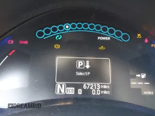 2013 Nissan LEAF SL with VIN 1N4AZ0CP0DC406230, listed as a IAAI auction lot 42181829 with 67,213 mi miles and . Bid and sale history available at DreamBid. Image 7.