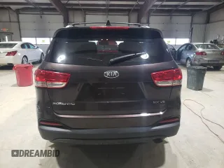 2018 Kia Sorento EX with VIN 5XYPHDA54JG355855, listed as a Copart auction lot 45316725 with 81,090 mi miles and Salvage Title. Bid and sale history available at carsss.com. Image 6.