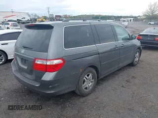 2007 Honda Odyssey EX-L with VIN 5FNRL38777B074397, listed as a IAAI auction lot 41965461 with 210,696 mi miles. Bid and sale history available at carsss.com. Image 4.