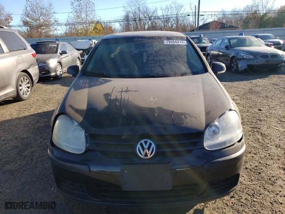 2007 Volkswagen Rabbit with VIN WVWAS71K67W063960, listed as a Copart auction lot 79554414 with 206,779 mi miles and Salvage Title. Bid and sale history available at carsss.com. Image 5.