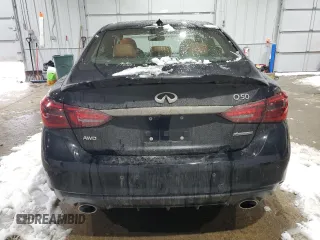 2021 Infiniti Q50 3.0t SIGNATURE EDITION with VIN JN1EV7CR2MM754805, listed as a Copart auction lot 44683285 with 36,408 mi miles and Salvage Title. Bid and sale history available at carsss.com. Image 6.