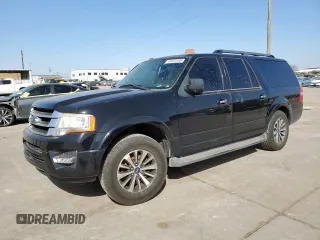 2017 Ford Expedition EL XLT with VIN 1FMJK1HT7HEA11624, listed as a Copart auction lot 49473105 with 132,329 mi miles and Clean Title. Bid and sale history available at carsss.com. Image 1.
