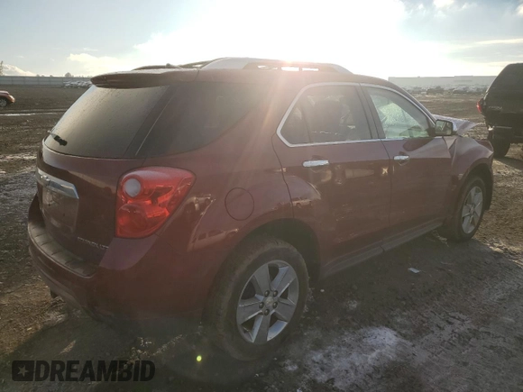 2012 Chevrolet Equinox LTZ with VIN 2GNFLGEK5C6242418, listed as a Copart auction lot 89406645 with 0 mi miles and Salvage Title. Bid and sale history available at carsss.com. Image 3.