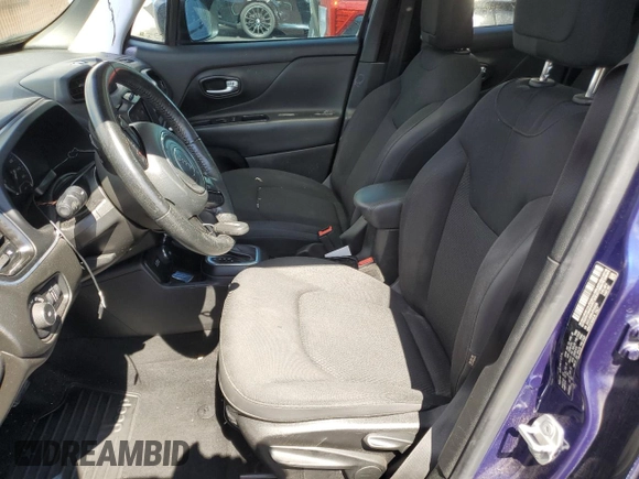 2018 Jeep Renegade Altitude with VIN ZACCJBBB4JPH39808, listed as a Copart auction lot 60941635 with 64,073 mi miles and Salvage title. Bid and sale history available at DreamBid. Image 7.