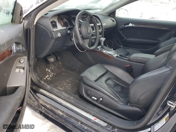2016 Audi A5 Premium Plus with VIN WAUM2AFR8GA015788, listed as a Copart auction lot 89176655 with 0 mi miles and Salvage Title. Bid and sale history available at carsss.com. Image 8.