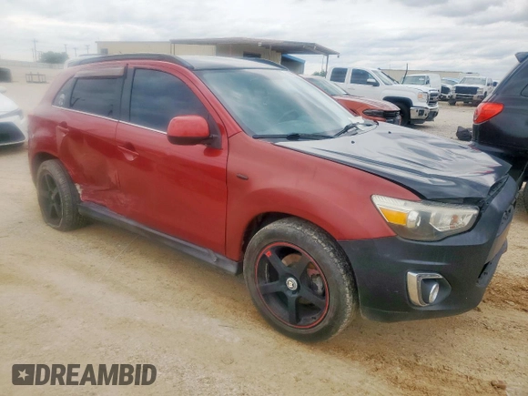 2014 Mitsubishi Outlander SE z VIN 4A4AP4AU7EE010827, wystawiony jako Copart lot #59308555 z przebiegiem 165 321 mil mil oraz Szkoda całkowita • Salvage title. Historia ofert i sprzedaży dostępna na DreamBid. Obrazek 4.