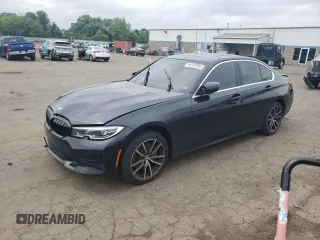 2019 BMW 3 Series 330i xDrive with VIN WBA5R7C52KAJ85867, listed as a Copart auction lot 60107965 with 68,464 mi miles and Salvage title. Bid and sale history available at DreamBid. Image 1.