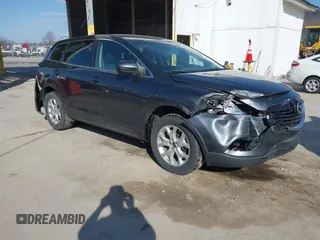 2013 Mazda CX-9 Sport with VIN JM3TB3BV8D0420166, listed as a IAAI auction lot 41759583 with 170,566 mi miles and . Bid and sale history available at carsss.com. Image 1.
