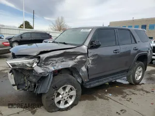2018 Toyota 4Runner SR5 with VIN JTEBU5JR4J5502694, listed as a Copart auction lot 50002505 with 85,292 mi miles and Salvage Title. Bid and sale history available at carsss.com. Image 1.