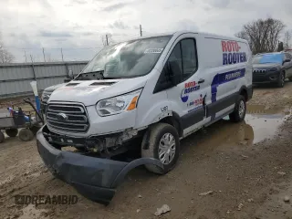 2016 Ford Transit Cargo with VIN 1FTYR1ZM9GKB36887, listed as a Copart auction lot 52280045 with 179,899 mi miles and Clean Title. Bid and sale history available at carsss.com. Image 1.