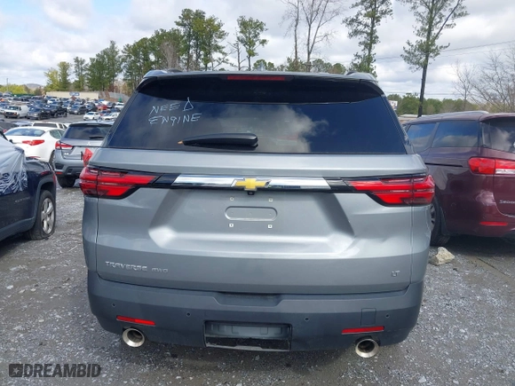 2023 Chevrolet Traverse LT Cloth with VIN 1GNEVGKW1PJ143195, listed as a IAAI auction lot 41541472 with 32,113 mi miles. Bid and sale history available at carsss.com. Image 16.