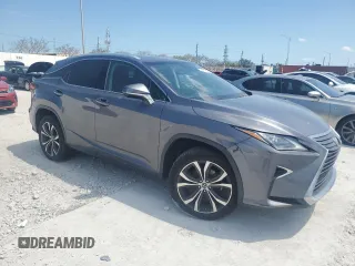 2018 Lexus RX with VIN 2T2ZZMCA3JC107474, listed as a Copart auction lot 52739345 with 0 mi miles and Salvage Title. Bid and sale history available at carsss.com. Image 4.