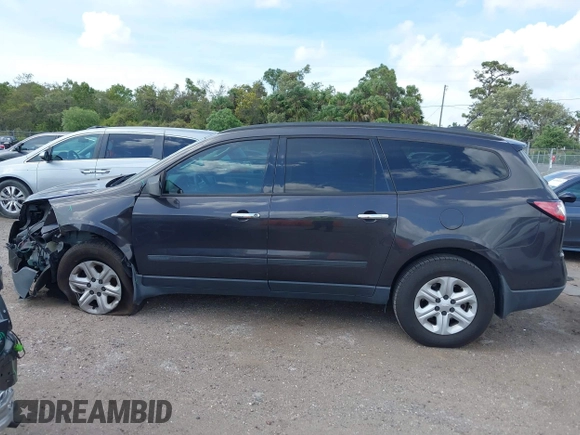 2017 Chevrolet Traverse LS with VIN 1GNKRFKD8HJ202180, listed as a IAAI auction lot 41961285 with 120,910 mi miles. Bid and sale history available at carsss.com. Image 14.