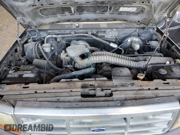 1993 Ford F-150 with VIN 1FTEX15NXPKB33486, listed as a Copart auction lot 81928444 with 0 mi miles and Salvage Title. Bid and sale history available at carsss.com. Image 11.