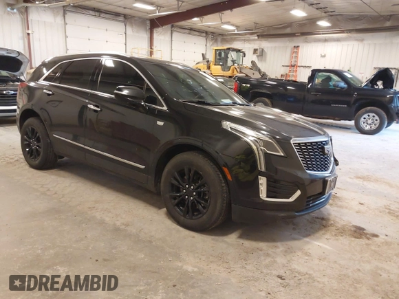 2021 Cadillac XT5 AWD Premium Luxury with VIN 1GYKNDR41MZ129884, listed as a IAAI auction lot 41835444 with 61,878 mi miles and . Bid and sale history available at DreamBid. Image 1.