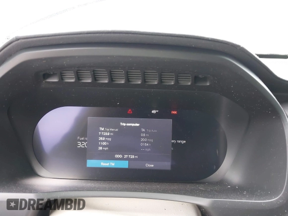 2023 Volvo XC90 Ultimate Bright Theme with VIN YV4H60CA3P1950747, listed as a IAAI auction lot 41677410 with 27,723 mi miles and . Bid and sale history available at DreamBid. Image 7.