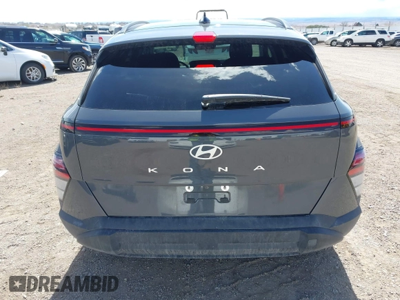 2025 Hyundai Kona SEL with VIN KM8HB3AB7SU205790, listed as a IAAI auction lot 41942642 with 10,684 mi miles. Bid and sale history available at carsss.com. Image 16.