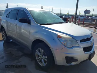 2015 Chevrolet Equinox LS with VIN 2GNALAEK8F1179193, listed as a IAAI auction lot 42106476 with 129,296 mi miles. Bid and sale history available at carsss.com. Image 1.