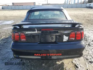 1998 Ford Mustang with VIN 1FAFP4449WF153210, listed as a Copart auction lot 44126725 with 143,249 mi miles and Salvage Title. Bid and sale history available at carsss.com. Image 6.