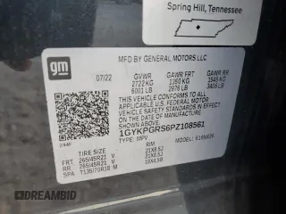 2023 Cadillac XT6 AWD Sport z VIN 1GYKPGRS6PZ108561, wystawiony jako Copart lot #71052284 z przebiegiem 31 496 mil mil oraz Szkoda całkowita • Salvage title. Historia ofert i sprzedaży dostępna na DreamBid. Obrazek 13.