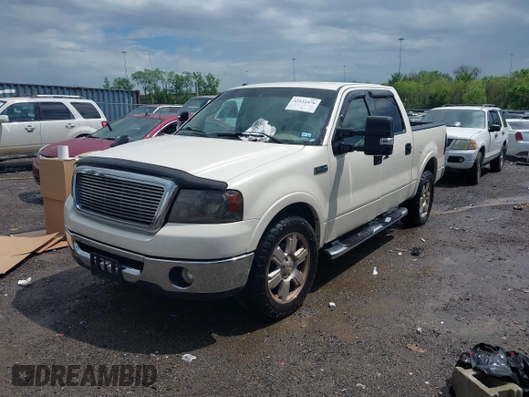 2008 Ford F-150 XLT with VIN 1FTPW12V78FA94477, listed as a IAAI auction lot 42122476 with 194,892 mi miles and . Bid and sale history available at DreamBid. Image 2.