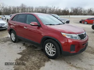 2015 Kia Sorento LX with VIN 5XYKT3A61FG567129, listed as a Copart auction lot 47701375 with 195,130 mi miles and Clean Title. Bid and sale history available at carsss.com. Image 4.