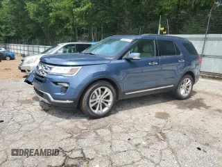 2018 Ford Explorer Limited z VIN 1FM5K7F88JGB83867, wystawiony jako Copart lot #60905375 z przebiegiem 40 689 mil mil oraz Szkoda całkowita • Salvage title. Historia ofert i sprzedaży dostępna na DreamBid. Obrazek 1.