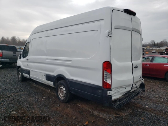 2019 Ford Transit with VIN 1FTYR3XMXKKA54383, listed as a Copart auction lot 47279395 with 95,604 mi miles and Salvage title. Bid and sale history available at DreamBid. Image 2.