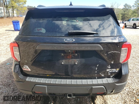 2023 Ford Explorer Timberline with VIN 1FMSK8JH8PGA13730, listed as a Copart auction lot 46119585 with 25,981 mi miles and Salvage Title. Bid and sale history available at carsss.com. Image 6.