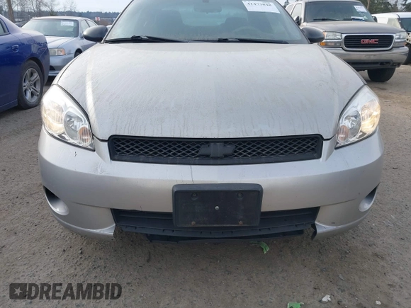 2006 Chevrolet Monte Carlo LT 3.5L z VIN 2G1WM15K369196117, wystawiony jako IAAI lot #41764311 z przebiegiem 204 716 mil mil oraz . Historia ofert i sprzedaży dostępna na DreamBid. Obrazek 6.